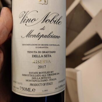 Vino Nobile di Mont. Tenuta Gracciano Riserva 2017