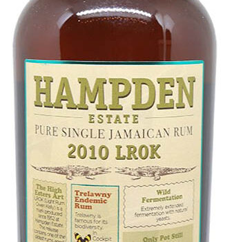 Rum Hampden Estate 2010 LROK
