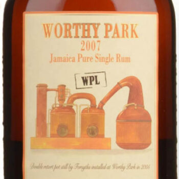 Rum Worthy Park 2007 59°  70cl