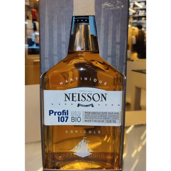 Rhum Neisson Profil 107 bio eleve sours bois 53,8°