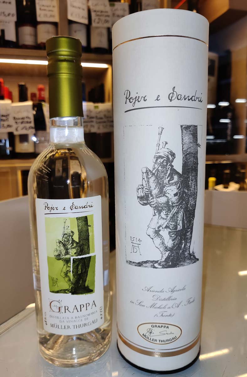 Pojer e Sandri Grappa Muller Thurgau 0,5l