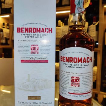 Whisky Benromach Vintage 2013 Batch 01